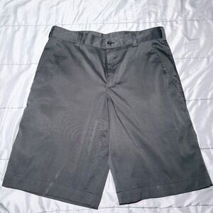 Nike Golf Shorts‎ Mens 30 Black Excellent Dri-FIT Flat Front Stretch 551808-010